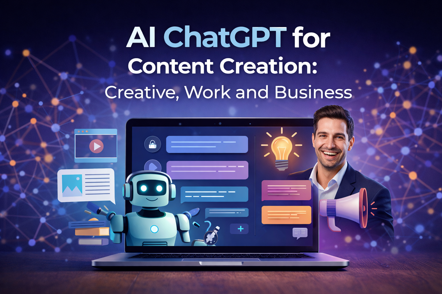 Cover image for AI ChatGPT for Content Creation course