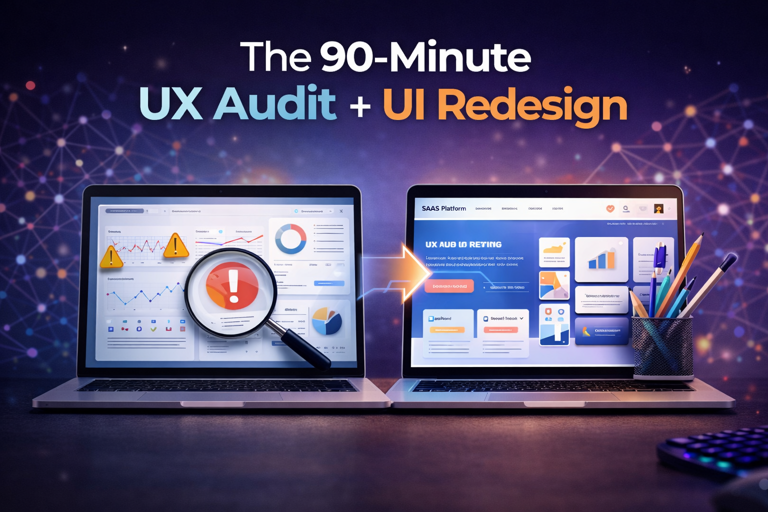 Cover image for The 90-Minute UX Audit + UI Redesign